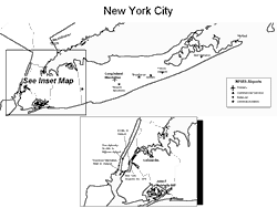 New York City area airports